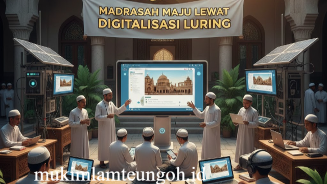 Madrasah Maju Lewat Digitalisasi Luring