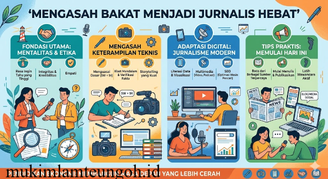 Mengasah Bakat Menjadi Jurnalis Hebat